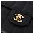 CHANEL Choco Bar Line Chain Shoulder Bag Leather Black Gold CC - vista 17