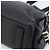 PRADA Tote Bag em couro Vittero Dino Preto Prata - vista 10