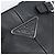PRADA Tote Bag em couro Vittero Dino Preto Prata - vista 14