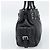 PRADA Tote Bag em couro Vittero Dino Preto Prata - vista 4