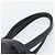 PRADA Tote Bag em couro Vittero Dino Preto Prata - vista 8