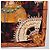 Hermès HERMES Carre90 Scarf Silk  Cosmogonie Apache  Brown Black - vista 10