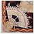 Hermès HERMES Carre90 Scarf Silk  Cosmogonie Apache  Brown Black - vista 20