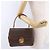 Céline CELINE Macadam Canvas Hand Bag PVC Leather Brown Gold - vista 26