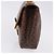 Céline CELINE Macadam Canvas Hand Bag PVC Leather Brown Gold - vista 5