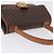 Céline CELINE Macadam Canvas Hand Bag PVC Leather Brown Gold - vista 7