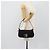 FENDI Mamma Baguette Shoulder Bag Cotton Black Silver - vista 22
