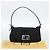 FENDI Mamma Baguette Shoulder Bag Cotton Black Silver - vista 23