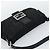 FENDI Mamma Baguette Shoulder Bag Cotton Black Silver - vista 6