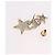 CHANEL Rhinestone COCO Mark Earring Metal Gold Tone CC - vista 10