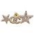 CHANEL Rhinestone COCO Mark Earring Metal Gold Tone CC - vista 8