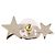CHANEL Rhinestone COCO Mark Earring Metal Gold Tone CC - vista 9