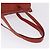 CHANEL Tote Bag Leather Orange Gold Tone CC - vista 7