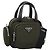 PRADA Hand Bag Nylon 2way Khaki Silver