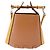 LOEWE Hand Bag Leather 2way KEN PRICE Yellow Silver - vista 2