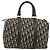 Christian Dior Trotter Canvas Boston Bag Navy Silver - vista 2