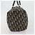 Christian Dior Trotter Canvas Boston Bag Navy Silver - vista 5