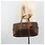 Céline CELINE Macadam Canvas Boston Bag PVC Leather Brown Gold - vista 24
