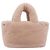 Miu Miu Hand Bag Fur 2way Pink Gold Tone - vista 3