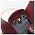 GUCCI Micro GG Canvas Chain Shoulder Bag Red Gold - vista 19