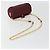 GUCCI Micro GG Canvas Chain Shoulder Bag Red Gold - vista 7