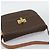 Céline CELINE Macadam Canvas Shoulder Bag PVC Leather Brown Gold - vista 6