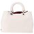 Christian Dior Hand Bag Leather 2way White Silver - vista 3