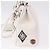 Christian Dior Hand Bag Leather 2way White Silver - vista 4