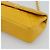 CHANEL Matelasse Chain Shoulder Bag Lamb Skin Yellow Gold CC - vista 10