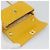 CHANEL Matelasse Chain Shoulder Bag Lamb Skin Yellow Gold CC - vista 15