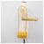 CHANEL Matelasse Chain Shoulder Bag Lamb Skin Yellow Gold CC - vista 22