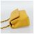 CHANEL Matelasse Chain Shoulder Bag Lamb Skin Yellow Gold CC - vista 4