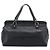 GUCCI Interlocking G Hand Bag Leather Black Gold Tone 131445 - vista 3