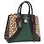 LOUIS VUITTON Monogram Leopard City Steamer MM Bag M52126 LV
