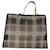 FENDI Hand Bag Mesh 2way Navy Silver Gold - vista 3