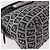 FENDI Zucchino Canvas Mamma Baguette Shoulder Bag Navy Silver - vista 11