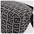 FENDI Zucchino Canvas Mamma Baguette Shoulder Bag Navy Silver - vista 14