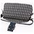 FENDI Zucchino Canvas Mamma Baguette Shoulder Bag Navy Silver - vista 18