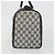 GUCCI GG Supreme Sherry Line Boston Bag PVC Navy Gold - vista 4