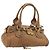 Chloé Chloe Paddington Hand Bag Leather Brown Gold Silver