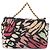 CHANEL Matelasse Chain Shoulder Bag Canvas 2way Multicolor Gold CC - vista 3