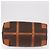 Céline CELINE Macadam Canvas Boston Bag PVC Leather Brown Gold - vista 10