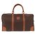 Céline CELINE Macadam Canvas Boston Bag PVC Leather Brown Gold - vista 2