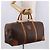 Céline CELINE Macadam Canvas Boston Bag PVC Leather Brown Gold - vista 22