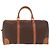 Céline CELINE Macadam Canvas Boston Bag PVC Leather Brown Gold - vista 3