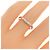 Tiffany & Co. Gebogener Ring aus Platin - Ansicht 5