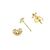 Orecchini Tiffany & Co. Cross Stitch in oro giallo - vista 3