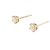 Tiffany & Co Orecchini Solitario Tiffany in oro rosa 18K - vista 2