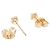 Tiffany & Co Orecchini Solitario Tiffany in oro rosa 18K - vista 3