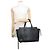 Borsa Tote Gucci in pelle nera Nero - vista 4